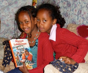 Manuel & the Lobsterman meets readers in Ehiopia